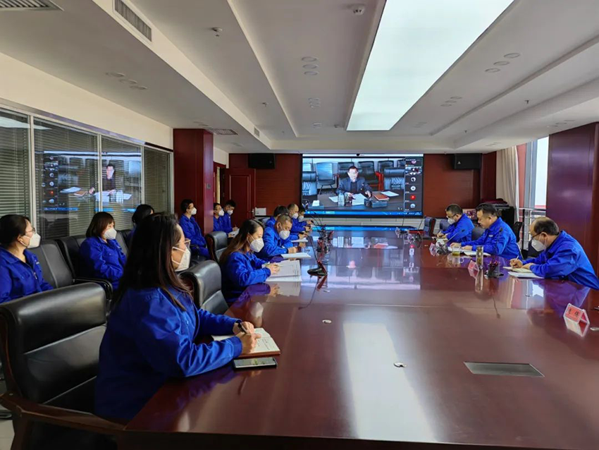 集团公司党委委员、副总经理康海军在基层联系点宣讲党的二十大精神