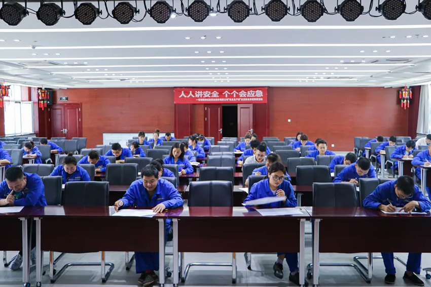 【主题教育】以考促学，以学促干——陇神戎发举行2023年党建、安全和质量知识理论考试