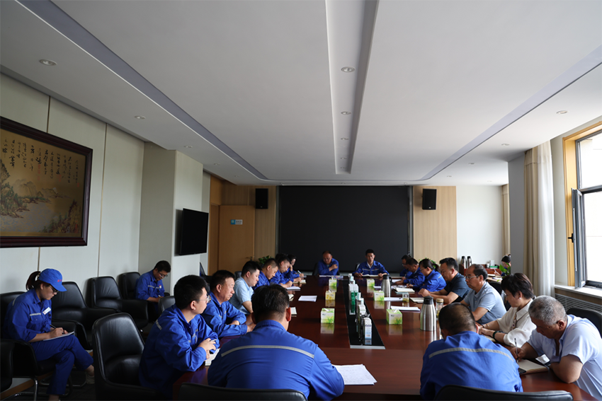 【普安新闻】收假收心 鼓足干劲 以高质高效的检修效果投入2023年下半年生产