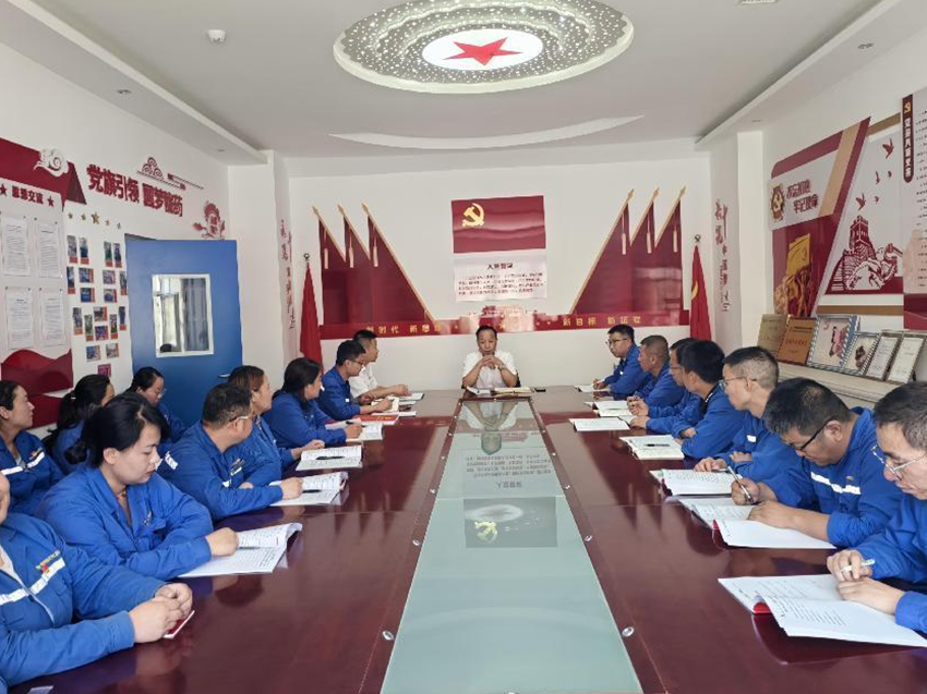 做铁的纪律“排头兵”——陇神戎发党委书记、董事长宋敏平讲授党纪教育专题党课