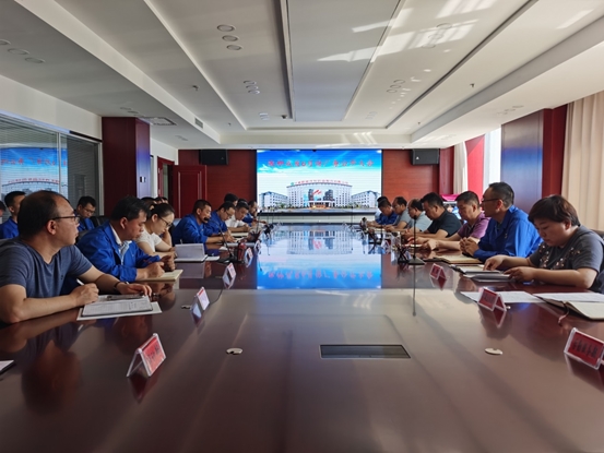 陇神戎发召开2021年上半年厂务公开大会暨经济运行分析会