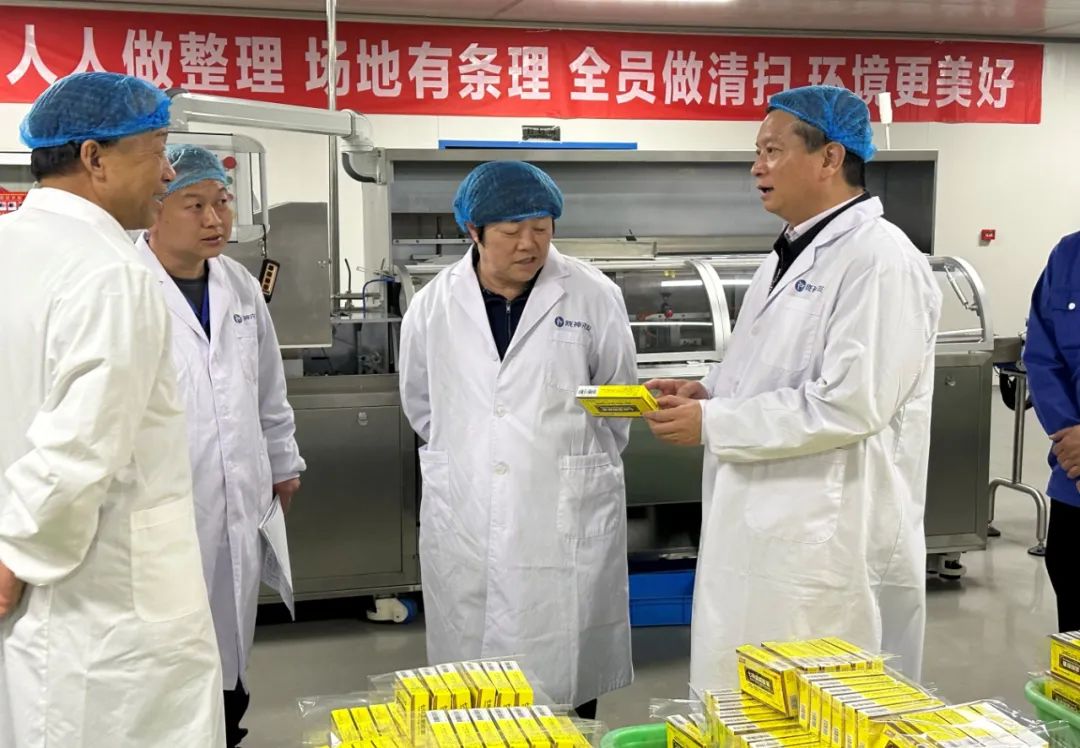 甘肃国投集团党委委员、副总经理王文秀深入陇神戎发调研指导工作