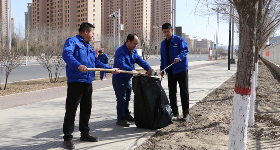 陇神戎发开展学雷锋志愿活动  以绿色行动奋进“十五五”